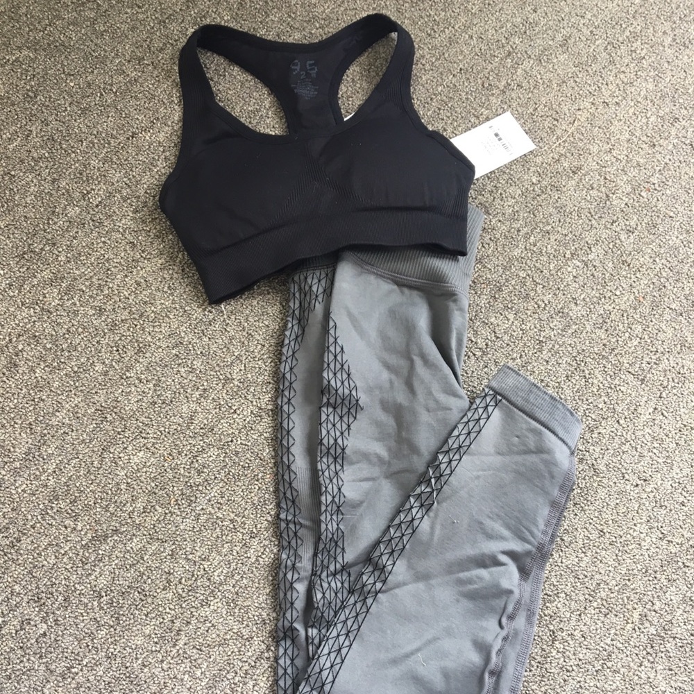 925 sports bra and leggings set